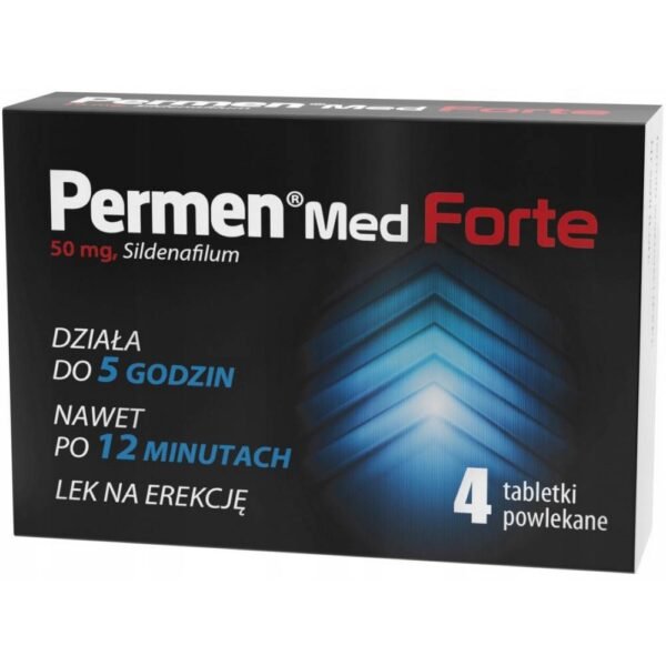 Слабая эрекция-Permen Med Forte 50 mg,Проблемы с кровообращением-Permen Med Forte 50 mg
