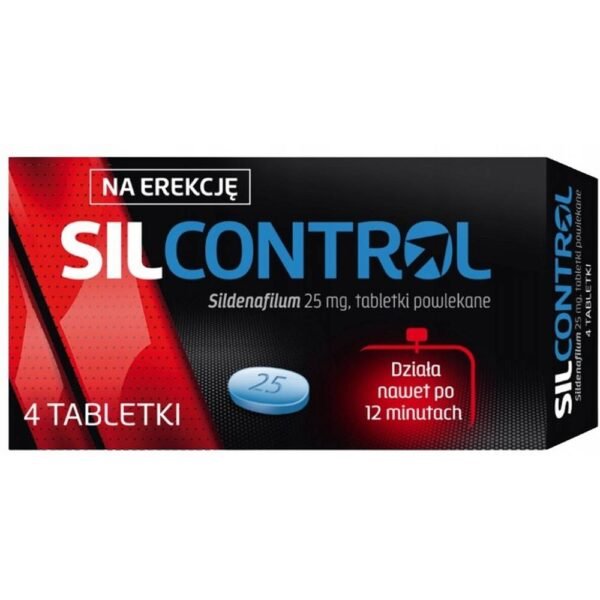 Слабая эрекция-Silcontrol 25 mg,Проблемы с кровообращением-Silcontrol 25 mg