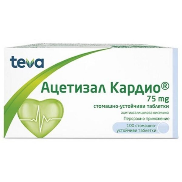 Formación de trombos - Teva Acetizal Cardio 75 mg,