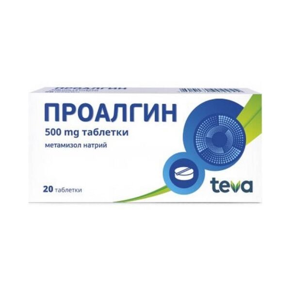 Dolor - Teva Proalgin 500 mg,