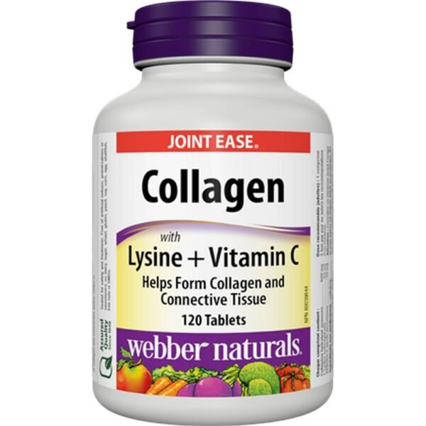 Strengthening skin -WEBBER NATURALS COLLAGENE + LYSINE+VITAMIN C,