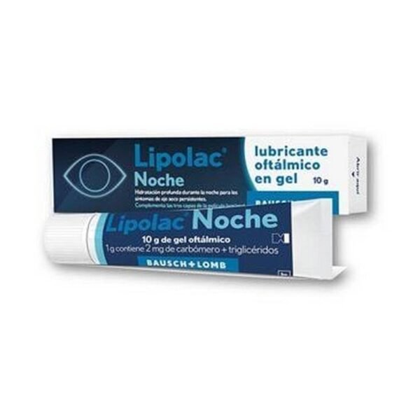 Relief of eye redness-Bausch+Lomb Lipolac Night Gel,