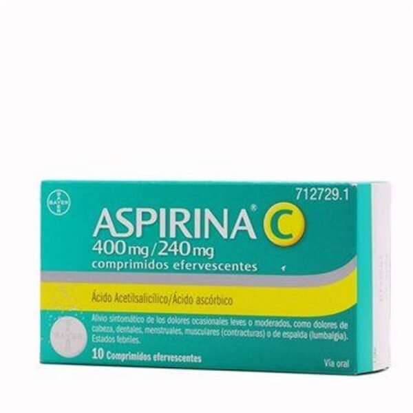 Высокая температура -Bayer Aspirin C 400/240 Mg,