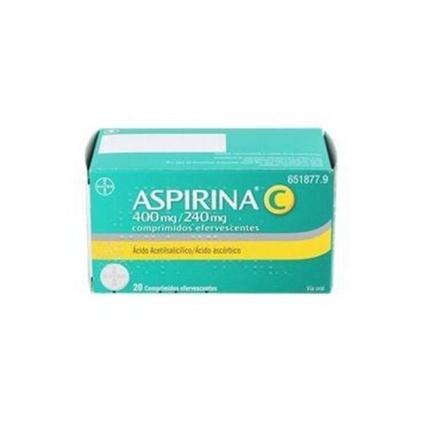 Высокая температура -Bayer Aspirin C 400/240 Mg,