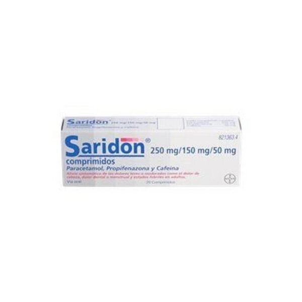Высокая температура -Bayer Saridon,