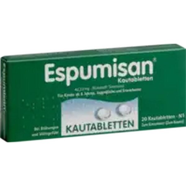 For the symptomatic treatment of gas-related gastrointestinal complaints,