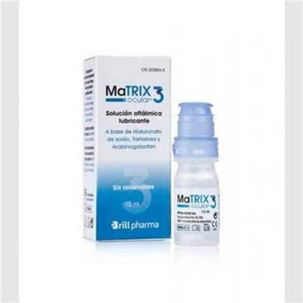 Relief of eye redness-Brill Matrix Ocular 3  Ophthalmic Lubricant Solution ,