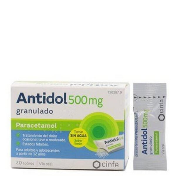 Высокая температура -Cinfa Antidol 500 Mg,