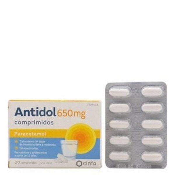 Высокая температура -Cinfa Antidol 650 Mg,