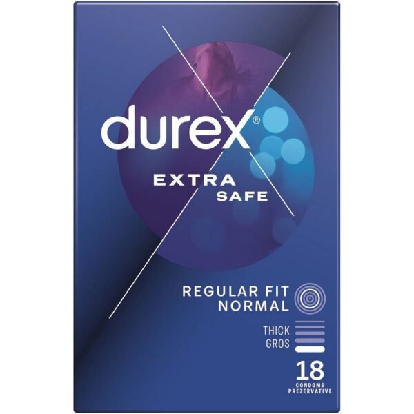 Comfort and safety-Durex Extra Safe Condoms,