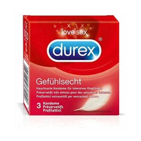 Comfort and safety-Durex Sensitive ,