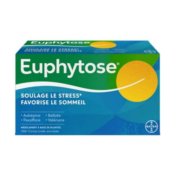  reduce minor anxiety-Euphytose, 180  , sleep disorders-Euphytose, 180 , do not use of malabsorption syndrome-Euphytose, 180 ,do not use of sucrase-isomaltase deficiency -Euphytose, 180