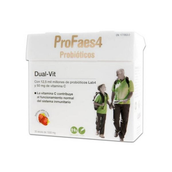 Improved Digestion - Faes Profaes4 Dual Vit  Strawberry Flavor,