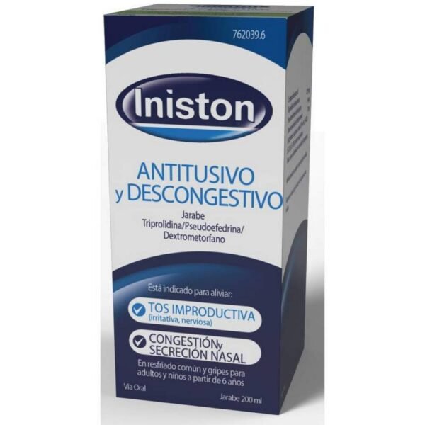 cold relief-Iniston, 200 Ml, cough relief-Iniston, 200 Ml, sore throat relief-Iniston, 200 Ml ,respiratory care-Iniston, 200 Ml