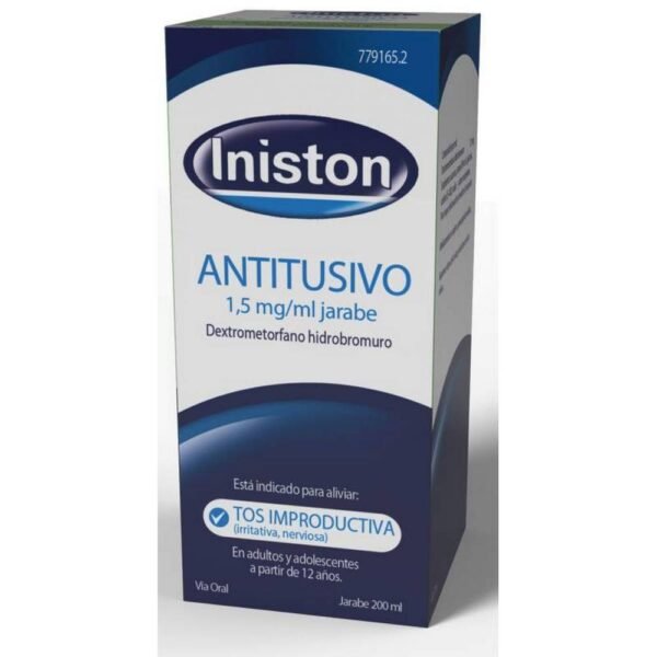 cold relief-Iniston Antitusivo 1.5 Mg/Ml , 200 Ml, cough relief-Iniston Antitusivo 1.5 Mg/Ml , 200 Ml, sore throat relief-Iniston Antitusivo 1.5 Mg/Ml , 200 Ml, respiratory care-Iniston Antitusivo 1.5 Mg/Ml , 200 Ml