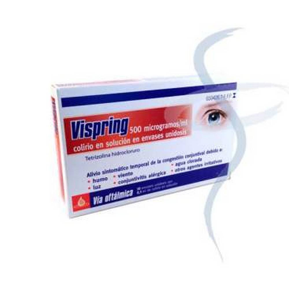 johnson and johnson vispring 05 mgml 05ml10 Alivio del enrojecimiento de los ojos-Johnson & Johnson Vispring 0.5 Mg/Ml 0,5ml,