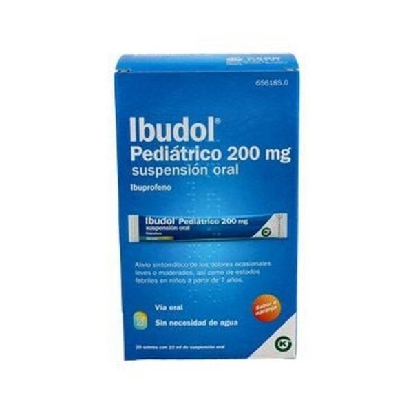 Высокая температура -Kern Ibudol Pediatric 200mg,