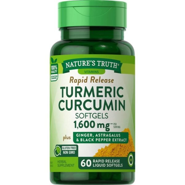 пищевая добавка-NATURE'S TRUTH Turmeric 1600mg Blk Pep Ext, 60,способствует липидному обмену-NATURE'S TRUTH Turmeric 1600mg Blk Pep Ext, 60,потеря веса-NATURE'S TRUTH Turmeric 1600mg Blk Pep Ext, 60,контролировать аппетит-NATURE'S TRUTH Turmeric 1600mg Blk Pep Ext, 60