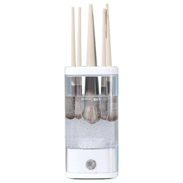 Nuyhadds cosmetic brush cleaner automatic, multifunctional cosmetic brush rotator, provides perfect hygiene, ultrasound technology.