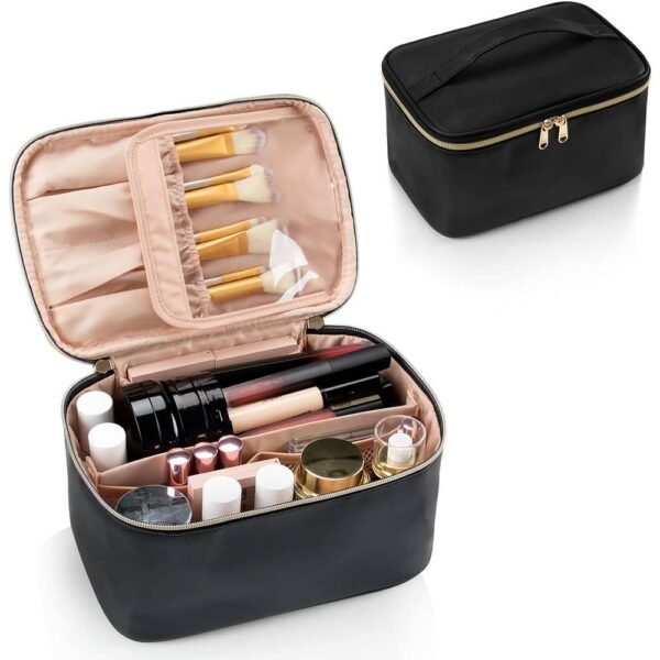 Relavel Cosmetictashe Damien portable, travel organizer for cosmetics, large capacity, lightweight.