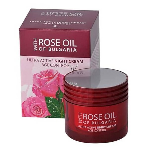 peau sèche - Rose of Bulgaria Ultra active night cream Age Control,