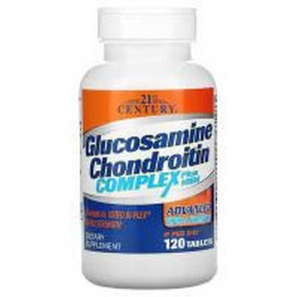 Заболевания суставов-21st Century Glucosamine Chondroitin Complex Plus MSM,