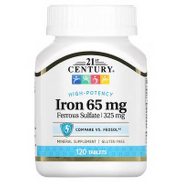 Immune System Support -21st Century, Iron,
