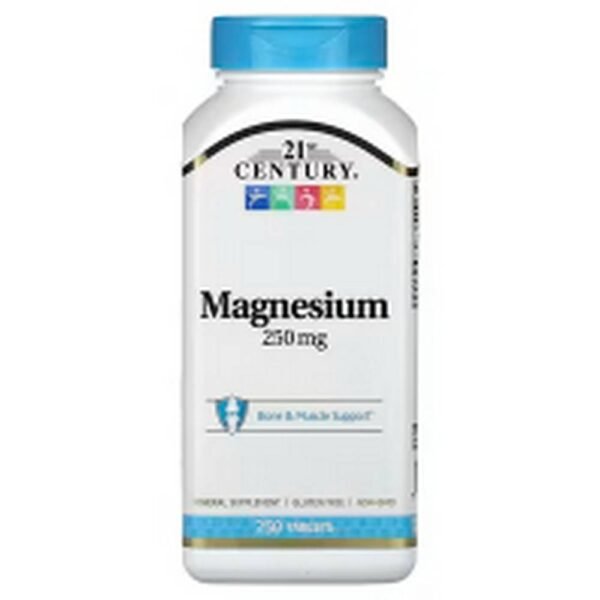 Magnesium Deficiency -21st Century, Magnesium, 250 mg,