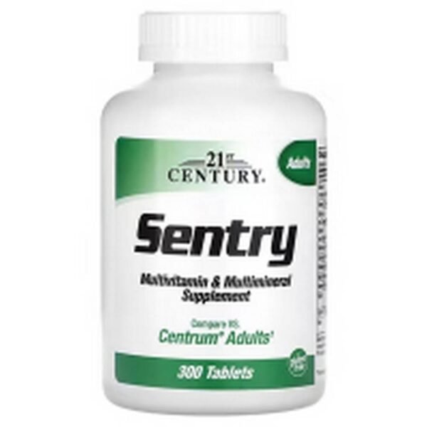 Apoyo al sistema inmunológico-21st Century, Sentry, Adults Multivitamin & Multimineral Supplement,
