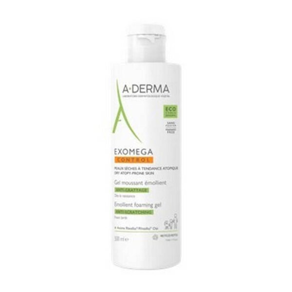 Gentle cleansing -A-Derma Exomega Control Emollient Cleansing Gel,