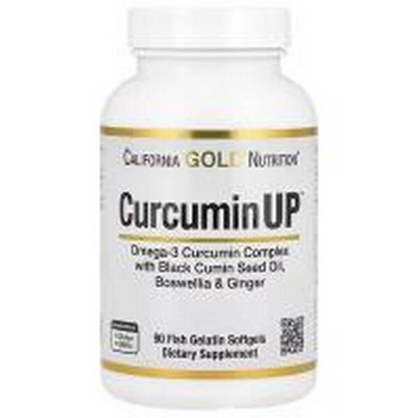 Противовоспалительное действие -California Gold Nutrition CurcuminUP ,