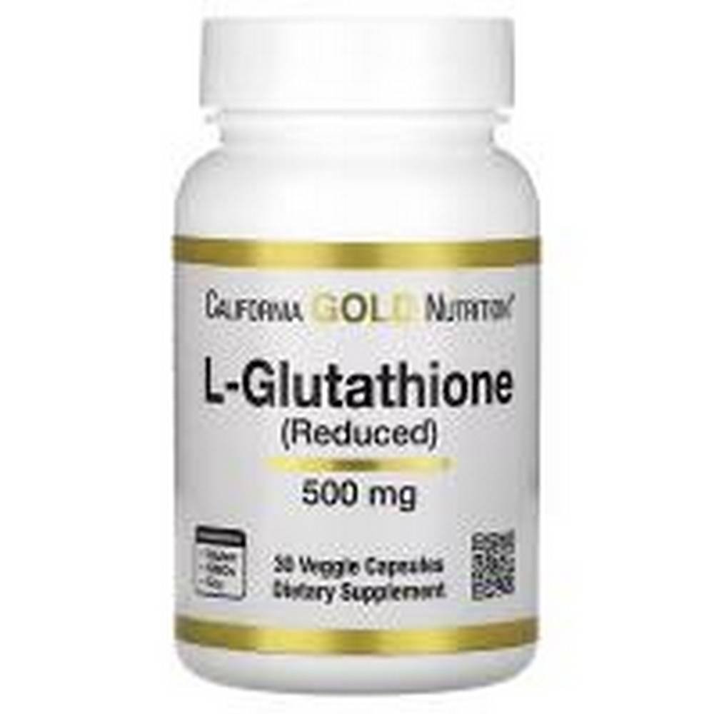 california gold nutrition l glutathione reduced 500 mg 30 california gold nutrition l glutation reducido 500 mg30 Body Detoxification -California Gold Nutrition L-Glutathione (Reduced) 500 mg,