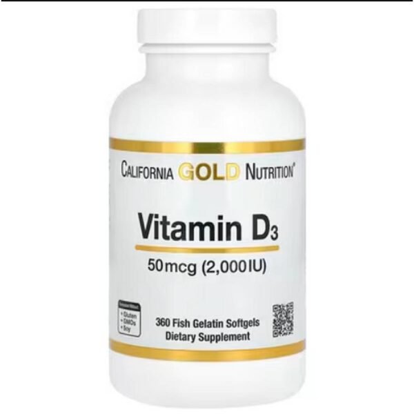 Здоровье костей и зубов -California Gold Nutrition,D3, 50 mcg 2,000 IU,