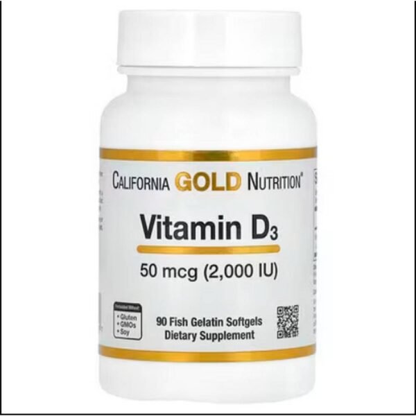 Здоровье костей и зубов -California Gold Nutrition,D3, 50 mcg 2,000 IU,