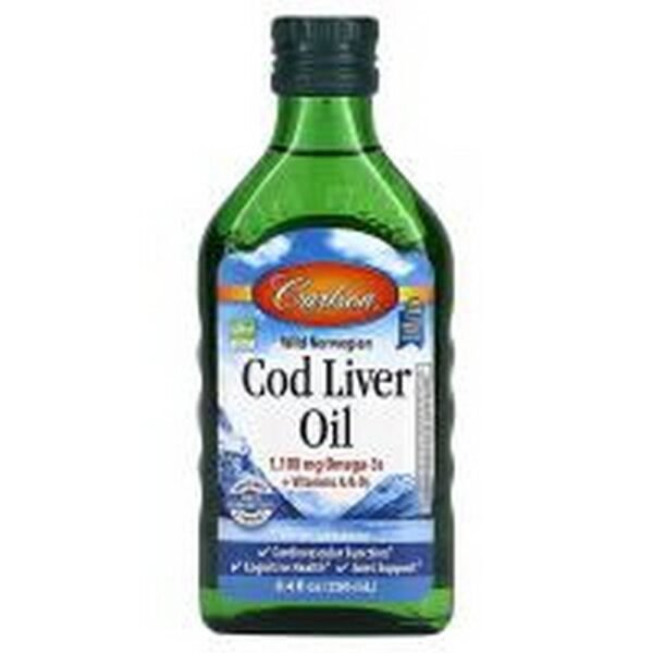 Cardiovascular Support - Carlson Wild Norwegian Cod Liver Oil ,