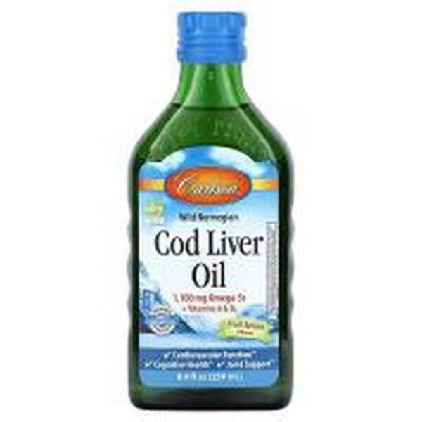 Cardiovascular Support - Carlson Wild Norwegian Cod Liver Oil Fruit Splash,