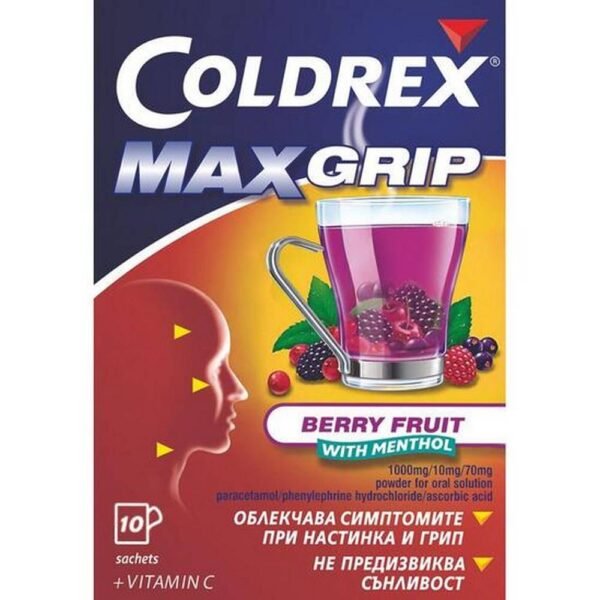 Fever Relief - Coldrex MaxGripp Forest Fruit, 10,