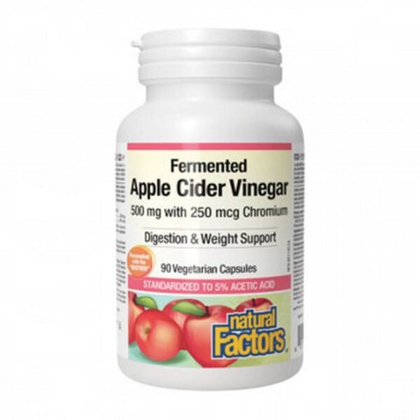 Поддержка нормализации уровня сахара в крови - Country Farms APPLE CREAM VINEGAR caps. 500mg,