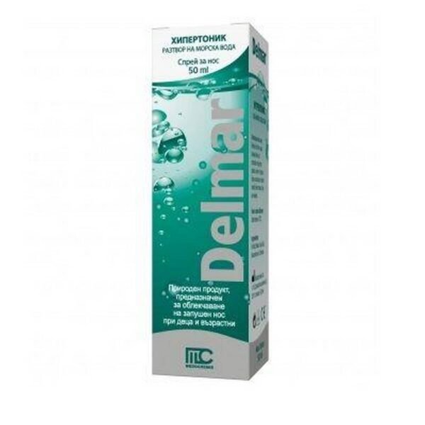Relieves Nasal Congestion - Delmar Hypertone Spray, 50,