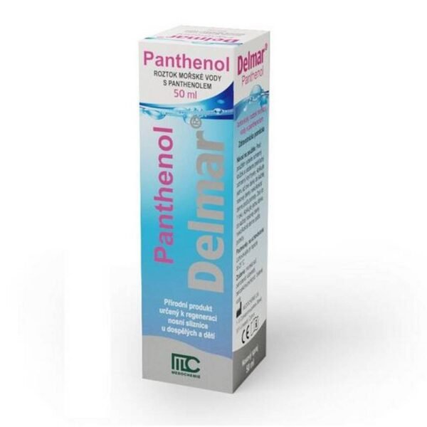 Relieves Nasal Dryness - Delmar Panthenol Nasal Spray, 50,