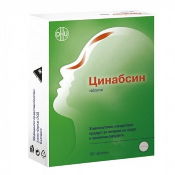 Nariz congestionada – DHU CINABSIN® para nariz congestionada y sinusitis, tabletas,