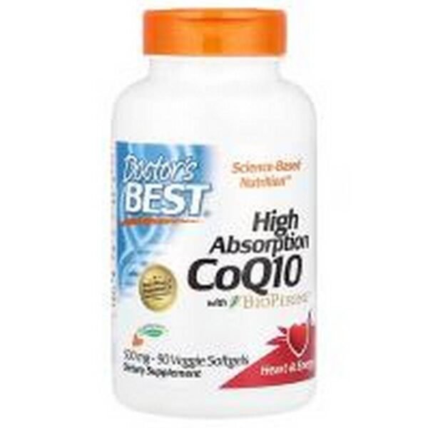 Поддержка сердечно-сосудистой системы-Doctor's Best High Absorption CoQ10 300 mg,