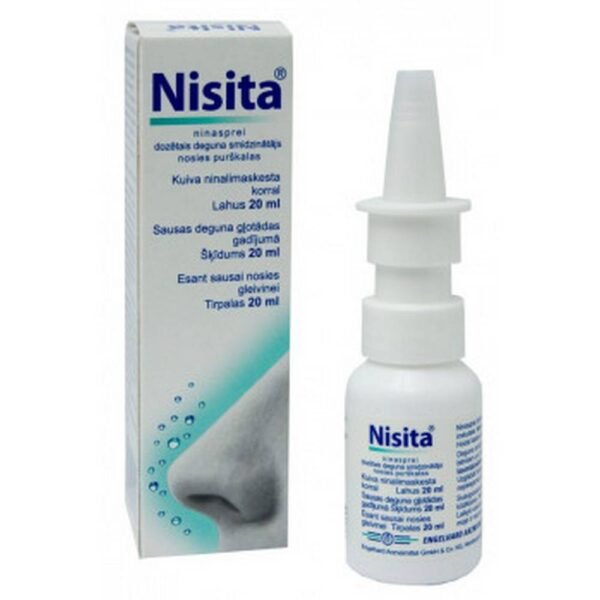 Dry nasal mucosa - Dr. WOLFF NIZITA SPRAY for dry nasal mucosa,