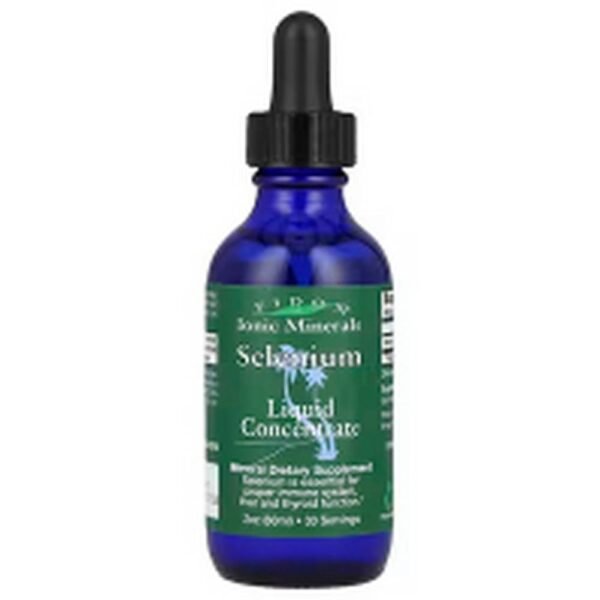 Apoyo al sistema inmunológico-Eidon Ionic Minerals, Selenium, Liquid Concentrate,