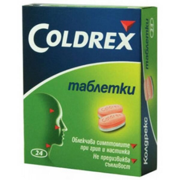 Reducción de altas temperaturas-GlaxoSmithKline COLDREX for colds and flu tablets ,