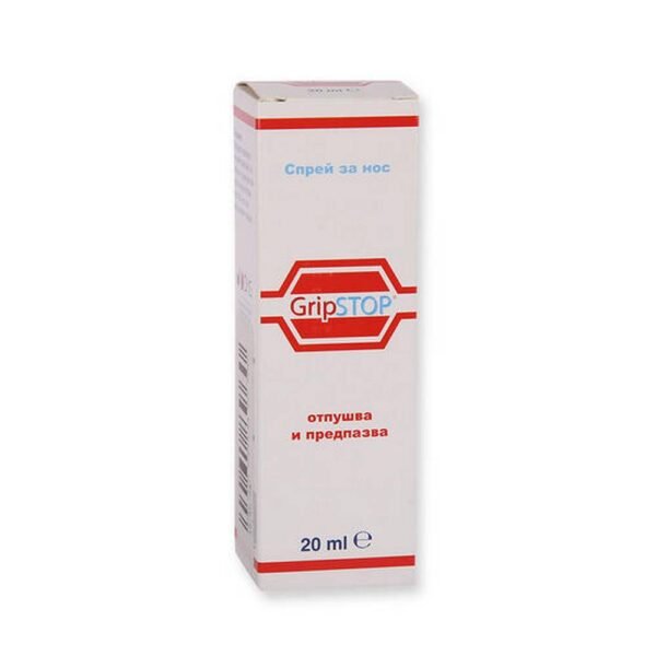 Nasal Congestion Relief - Grip Stop Nasal Spray, 20,