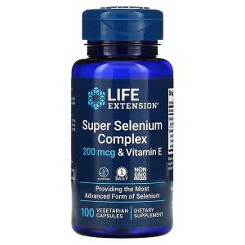 life extension super selenium complex and vitamin e 200 mcg 100 Oxidative Stress: Life Extension, Super Selenium Complex & Vitamin E, 200 mcg, 100