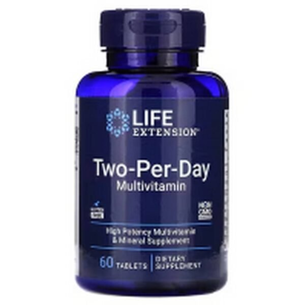 Apoyo al sistema inmunológico-Life Extension, Two-Per-Day Multivitamin, V2,