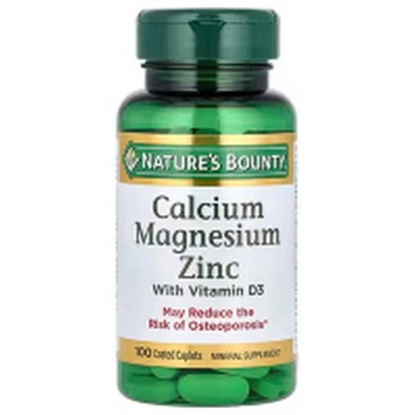Immune System Support-Nature's Bounty, Calcium Magnesium Zinc with Vitamin D3,