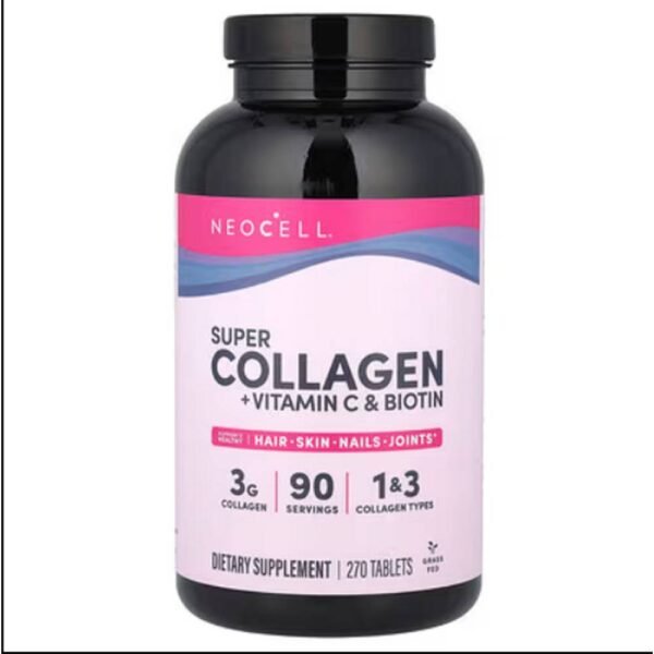 Salud de la piel - NeoCell, Super Collagen + Vitamin C & Biotin